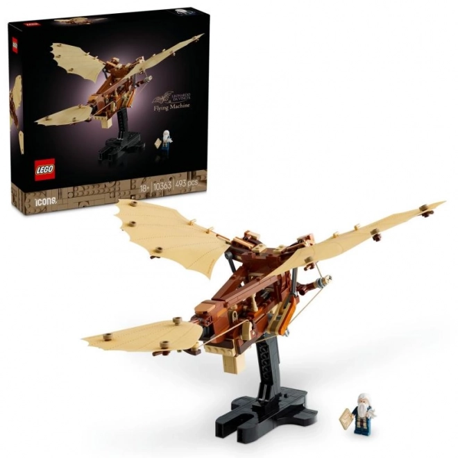 Lego Icons Leonardo da Vinci Flying Machine