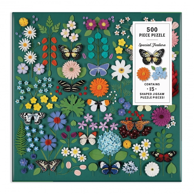 Butterfly Botanical Garden Puzzle 500 Pieces