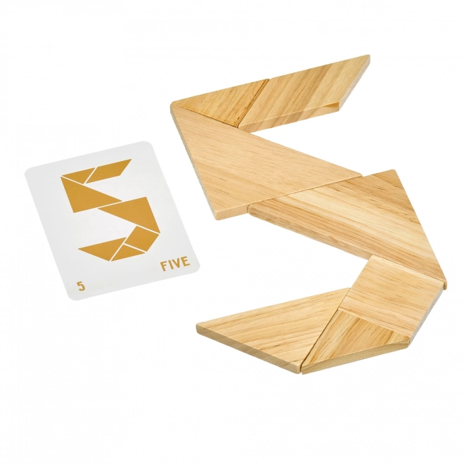 Lucy & Leo Tangram Wooden Puzzle Game