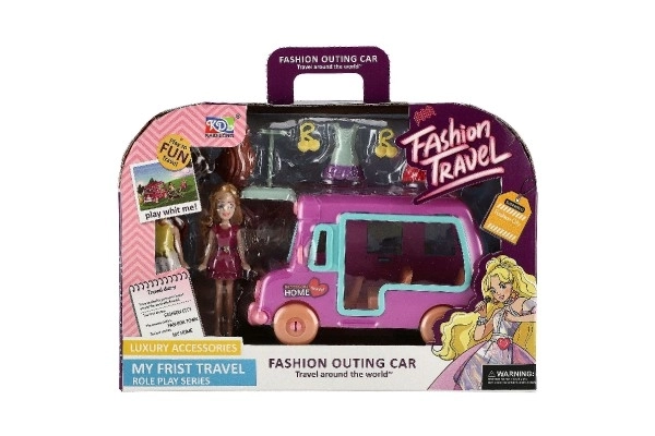 Bambole con auto e accessori