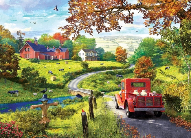 Country Ride Puzzle 1000 Pieces