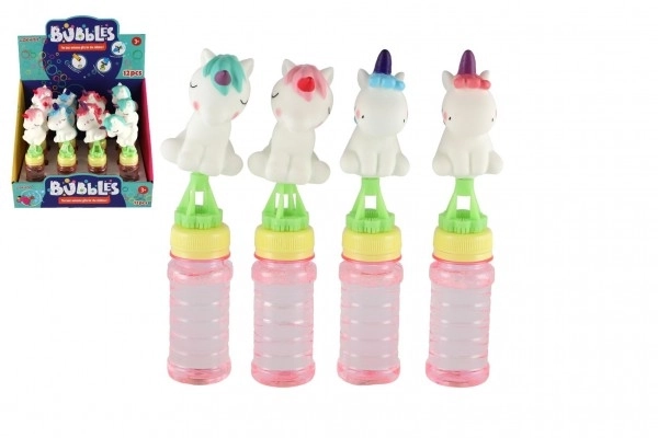 Unicorn Bubble Maker 18cm 4 Colors 12pcs in Box