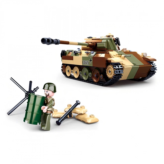 Sluban Army Camouflage Tank 2-in-1