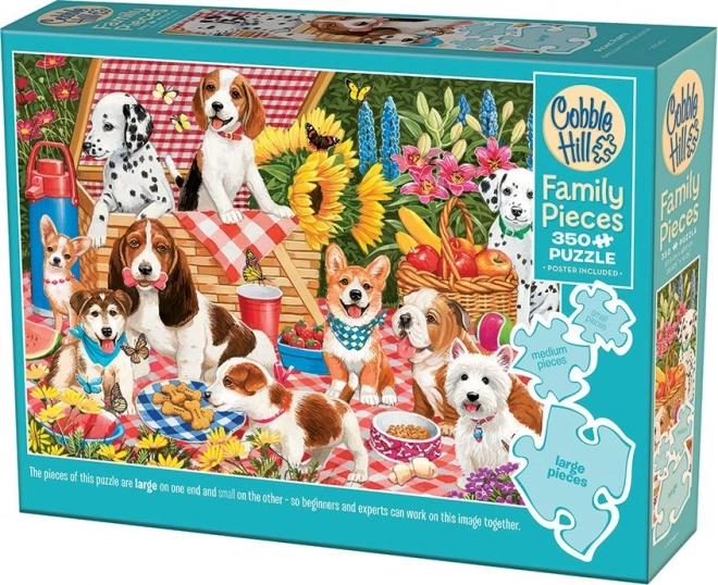 Family Picnic Party Puzzle 350 Pieces