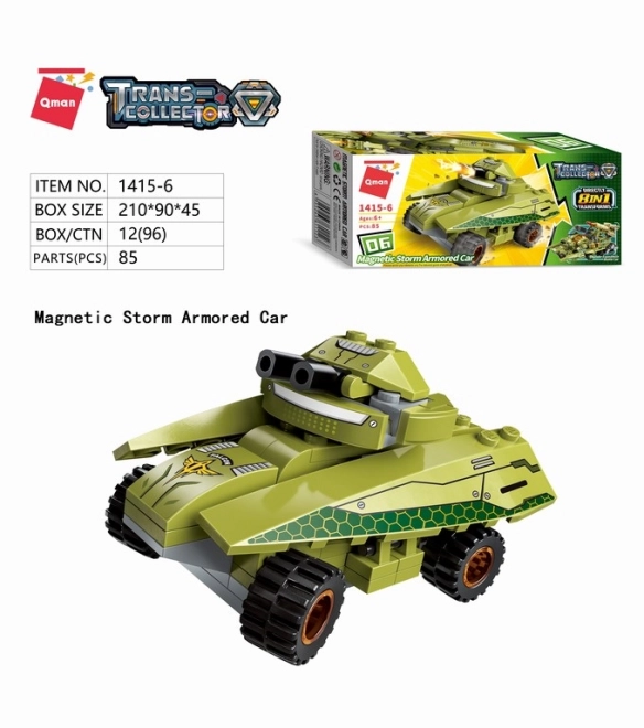 Qman Thunder Expedition Battle Car Set