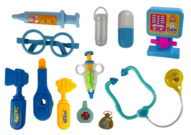 Kids Doctor Playset with Blue Stethoscope