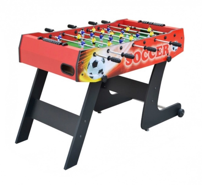 Table Football for Kids 6+ and Adults Red MDF + Folding Board