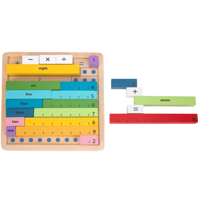 Gioco in legno - puzzle contare