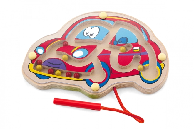 Wooden Car Maze Toy