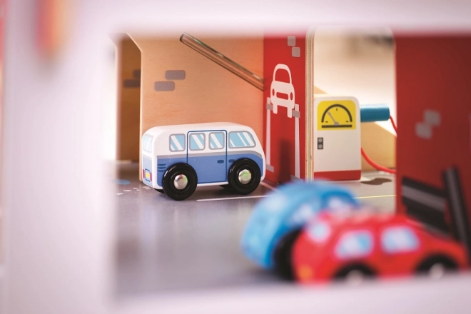 Bigjigs Toys Garage with Parking