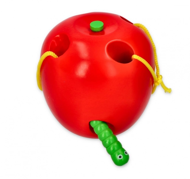 Apple Threading Maze Toy