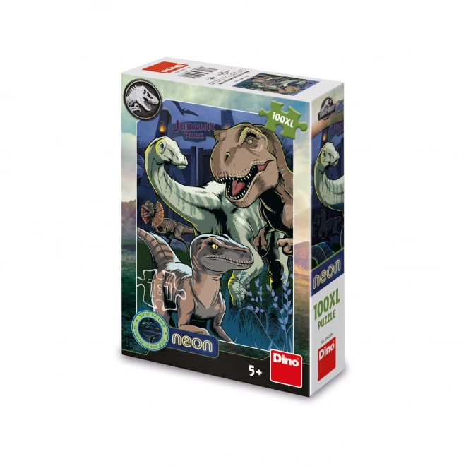 Glowing Jurassic World XL Puzzle