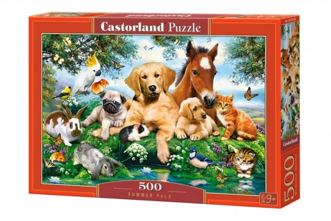 500 Piece Summer Pals Puzzle