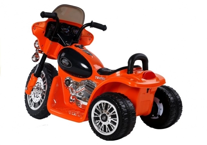 Battery Operated Kids Motorcycle Orange