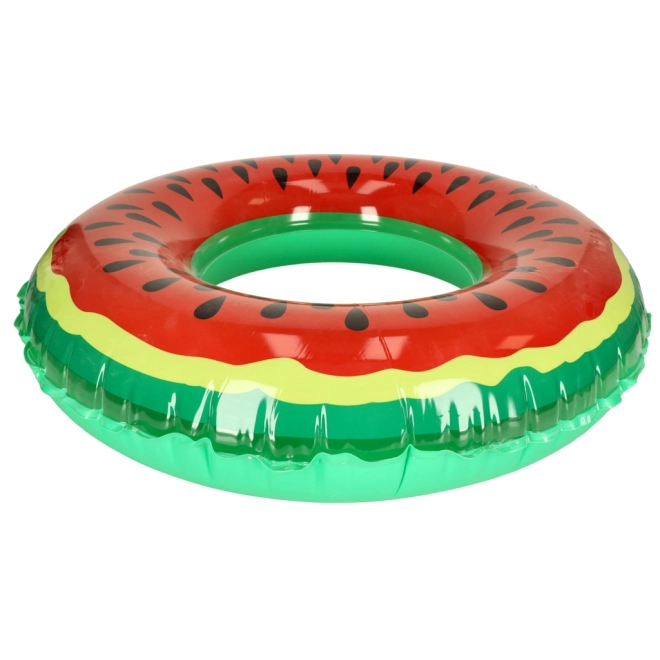 Large Inflatable Watermelon Swimming Ring – 90 cm