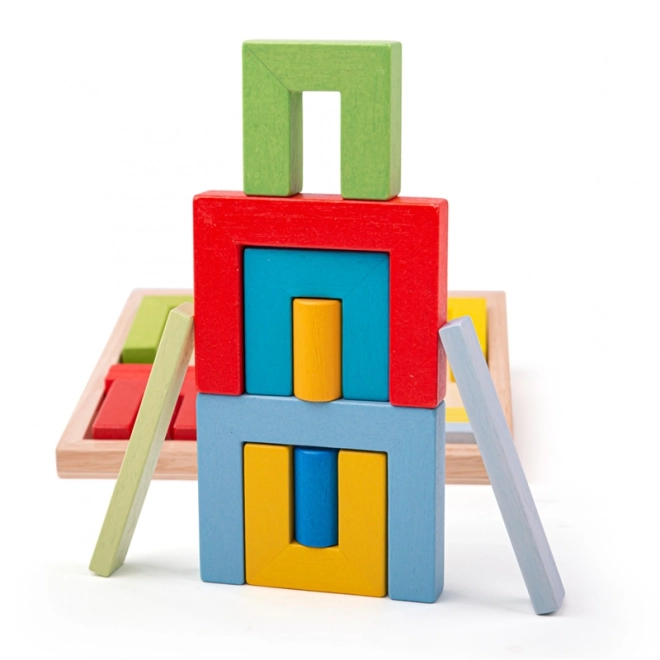 Wooden Stacking Shapes Set