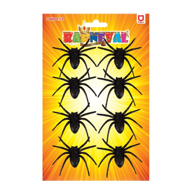 Halloween Sparkling Spider Decorations