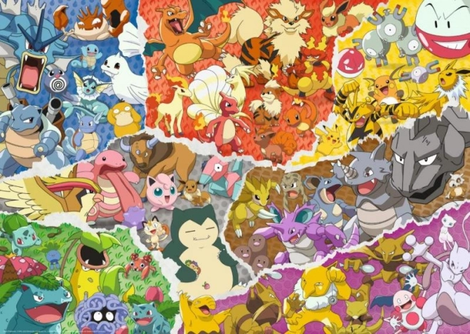 Pokemon Puzzle 1000 Pieces