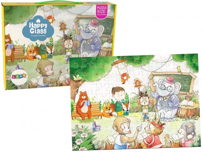 Animal School Puzzle 100 Pieces