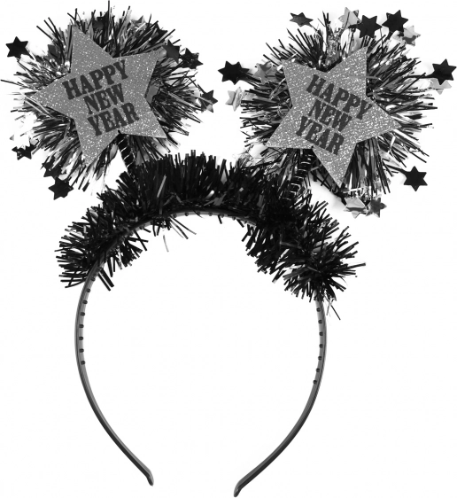 New Year's Headband with Stars