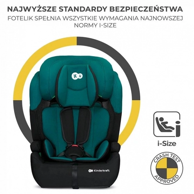 Autostol COMFORT UP i-Size 76-150 cm 9-36 kg – Grøn