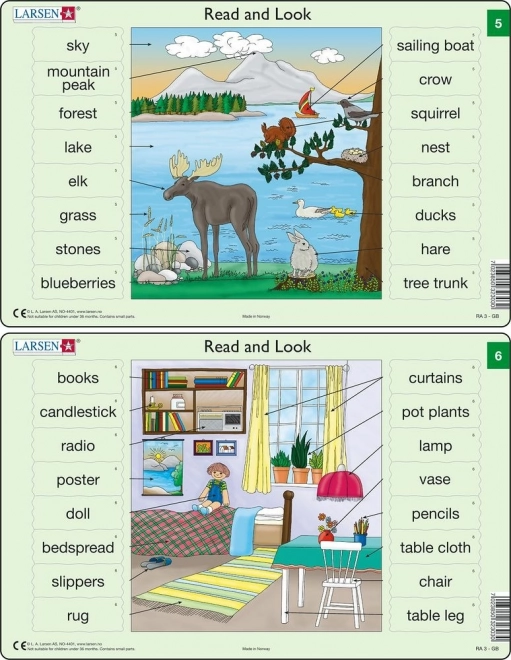 Puzzle English Vocabulary Learning Game