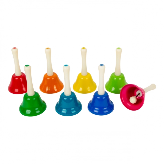 Small Foot Bell Set for Young Musicians 8 pcs