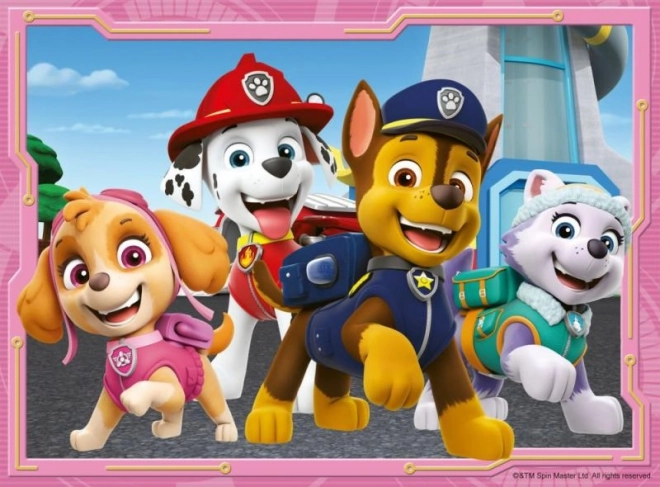 Paw Patrol 4-in-1 Puzzle Set