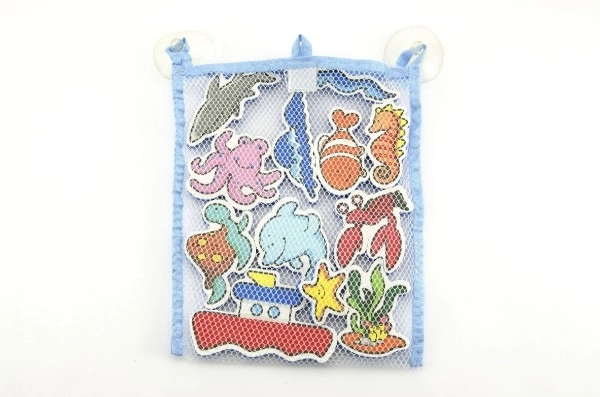 My First Ocean Animals Bath Foam Stickers Set