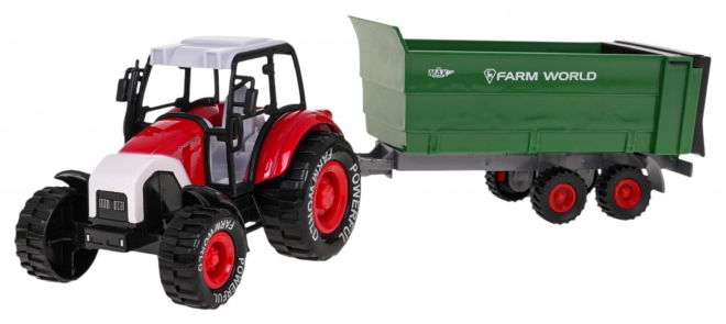 Agricultural Vehicles Set with Tractor and Combine