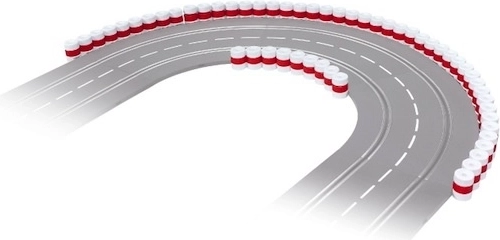 Safety Wall for Slot Car Track 1:32 – 24 pcs
