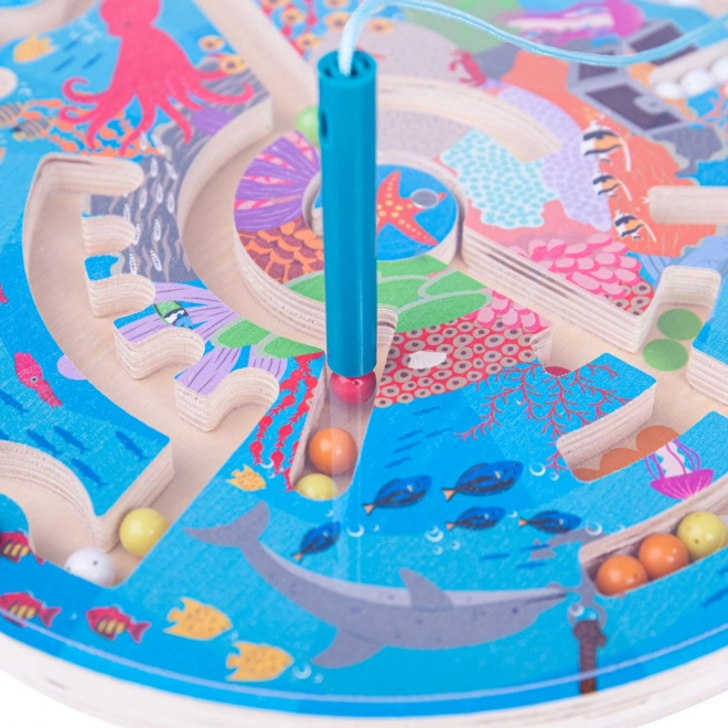 Underwater World Magnetic Maze by Bigjigs Toys