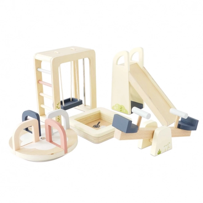 Outdoor Dollhouse Playground Set