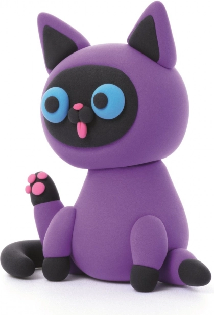 Argilla modellabile Hey Clay figurina Gatto siamese