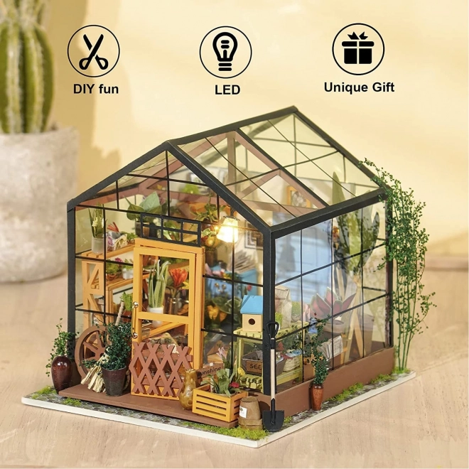 Miniature Greenhouse Model by RoboTime