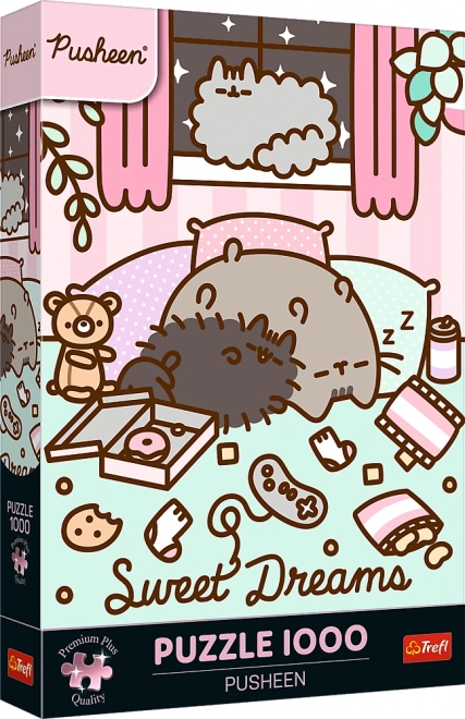 Puzzle Pusheen Premium Plus 1000 darabos