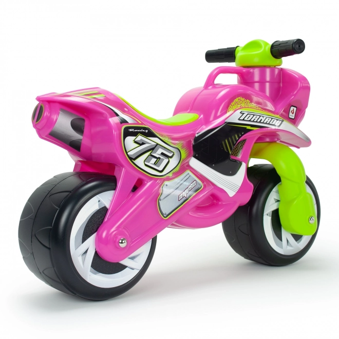 Children's Balance Bike Tundra Tornado Pink