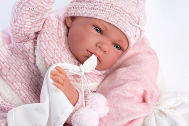 Realistic Newborn Baby Doll - 40 cm