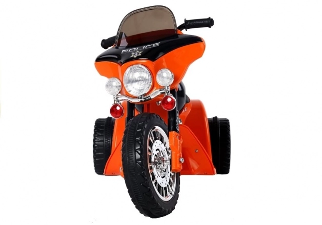 Battery Operated Kids Motorcycle Orange