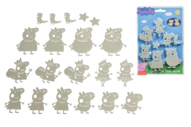 Peppa Pig Glow In The Dark Figures