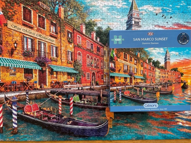 Gibsons Puzzle Venice Sunset 1000 Pieces