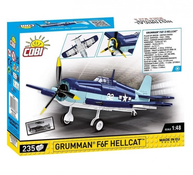 Grumman F6F Hellcat Building Blocks Set