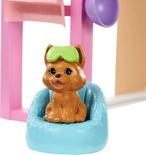 Coccole anche per il dolce cagnolino