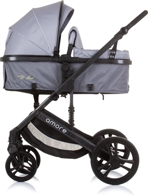 Chipolino stroller Amore 2-in-1 Jungle – Ash Grey