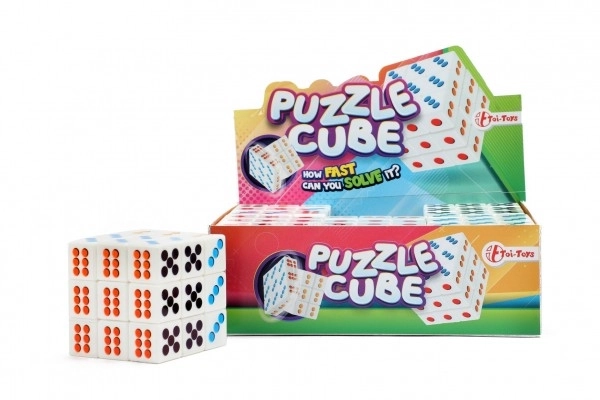 Colorful Dot Puzzle Cube 3x3x3