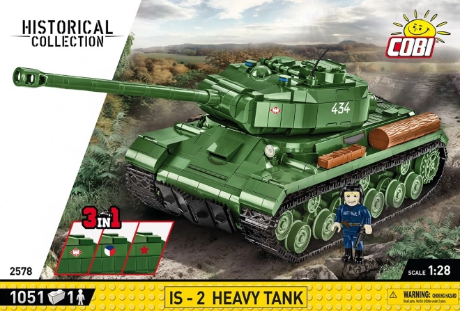 Heavy Tank IS-2 Building Set