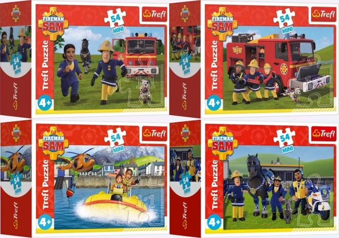 Trefl Mini Puzzle Fireman Sam Ready for Action