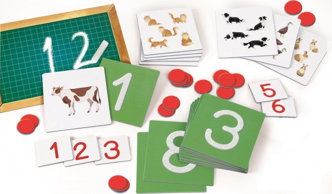 Montessori Tactile Numbers Game