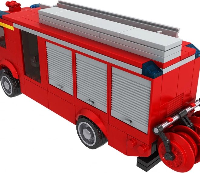 Brixies Plus Brandweerwagen bouwpakket