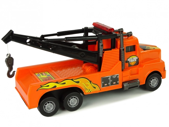 Tow Truck with Friction Drive Orange